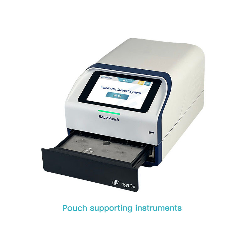 Thin Film Microfluidic Pouch-Chemiluminescence Immunoassay